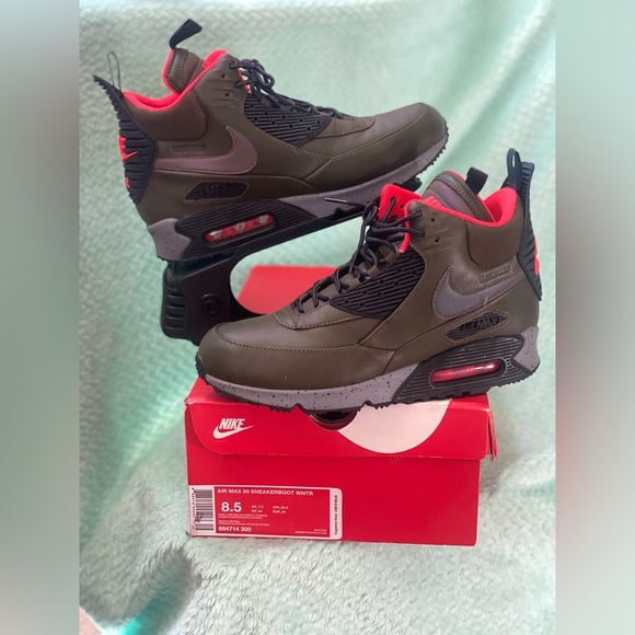 Air Max 90 Sneakerboot WNTR ‘Dark Loden’ m8.5 w10 - Picture 2 of 6